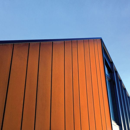 Diagonal Metal Ceiling Exterior Cladding Ceilings Sun Louvres Raised Flooring Manufacturer Supplier Indore Madhya Pradesh India